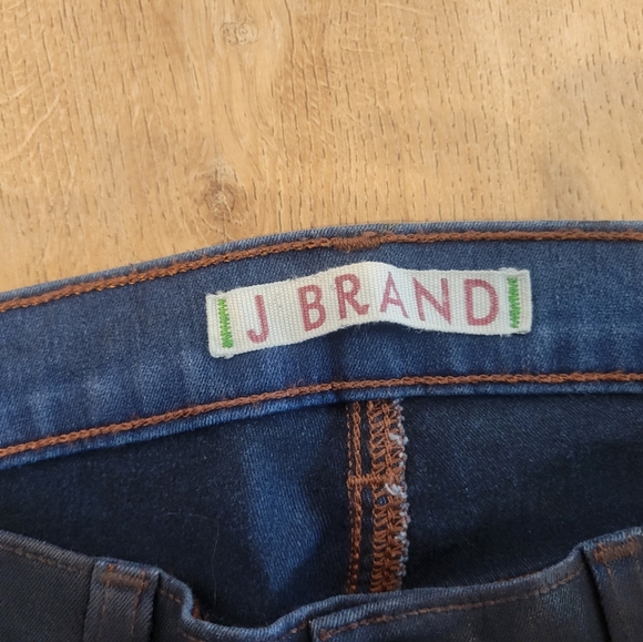 J Brand Women's Coated Super Skinny Low-Rise Black Legging Jeans, 901T289, - Picture 6 of 8